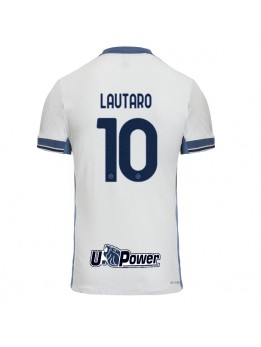 Inter Milan Lautaro Martinez #10 Auswärtstrikot 2024-25 Kurzarm